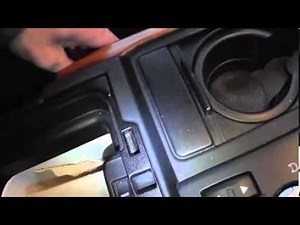 range rover sport console removal