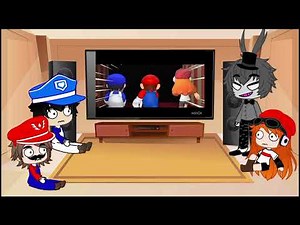 SMG4, Mario, Meggy and Mr. Puzzles React to "Puzzle Park" (Rap Battle of WOTFI 2024)