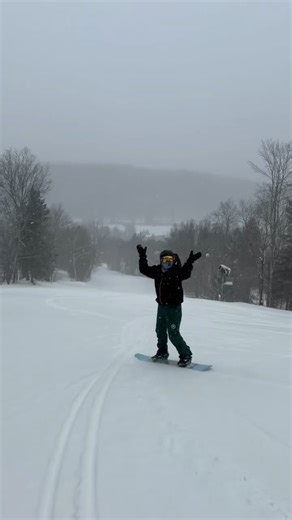 Mohawk Mountain Ski Area on Instagram: "It’s go time!! The snow is falling and we already have about 6” stacked up. With about another foot on the way, we are open until 4pm today and will be open regular operating hours tomorrow, 12pm - 8pm."