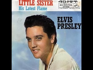 Elvis Presley - (Marie's the Name) His Latest Flame (1961 Music Video) | #16 Song