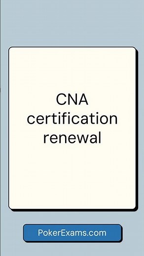 CNA Certification Renewal Guide | Step-by-Step Process for CNA's#cna #nursingskills #cnaexam