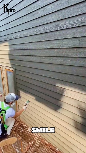 16K views · 77 reactions | Spraying to my client home backyard wall #spraypainting #paint #wallpainting | K Pro Painting | Facebook