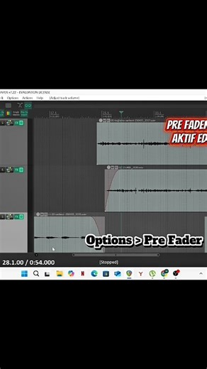 Pre Fader modu nasıl çalışır?, mixing reaper stock plugins, mastering in reaper,