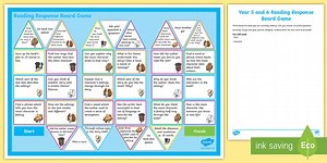 Year 5/6 Reading Response Board Game