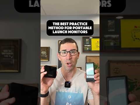 The Best Way to Practice With Portable Launch Monitors