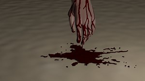 Houdini Blood Drip Effect