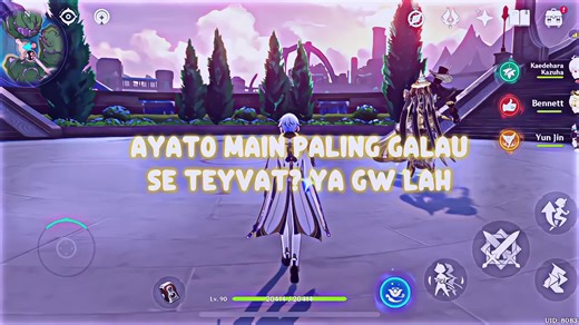 Kamisato Ayato Showcase di Genshin Impact