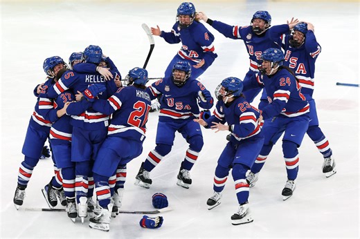 Shock as women’s US hockey players seen flying commercial after Olympic win
