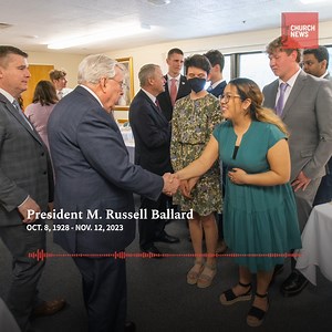 President M. Russell Ballard, Acting President of the Quorum of the Twelve Apostles of The Church of Jesus Christ of Latter-day Saints, died Sunday, Nov. 12, 2023, at the age of 95. In this special memorial episode of the Church News podcast, the Church News celebrates his life in his own words. The podcast features interviews and talk excerpts highlighting his teachings as a devoted husband, beloved father and faithful witness of Jesus Christ. He is remembered for his deep commitment to the Chu