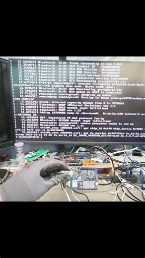 Test UNO Q Boot Test #seedlab #arduino #unoq #우노q #arduinoproject