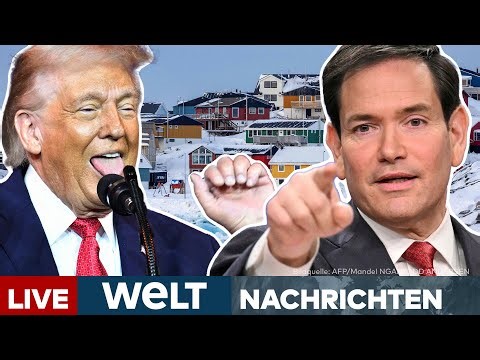 MACHTKAMPF UM GRÖNLAND: USA lassen nicht locker! Rubio will jetzt mit Dänemark verhandeln | LIVE
