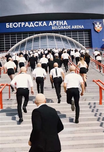 Belgrade, are you ready? DALEEE 🔥 More info https://pitbullmusic.com/ @Pitbull | @beogradska_arena | @skyevents #pitbull #beogradskaarena #skymusic #efinity
