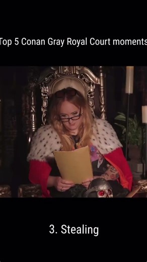 Top 5 Conan Gray Royal Court moments…..#royalcourt #conangray #funny #wishbone