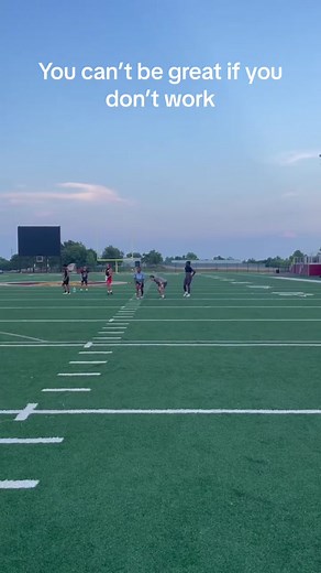 All we know is work! Summer off-season has started. Your whole winter can be a waste if you don’t progress this summer. You have 3 months to prepare for the season. What will you do everyday with your time? #fyp #foryourpage #footballtraining #footballtrainingdrills #oklahomatrainer #linebackerdrills #dbdrills #cornerback #footballtiktok #dbtraining #defensiveback #defensivebacktraining #lockdown