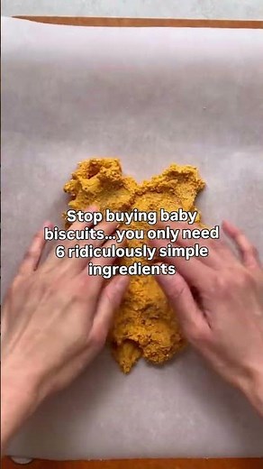 Healthy Baby Biscuits Recipe 👶🥔 (Easy & No Sugar!)