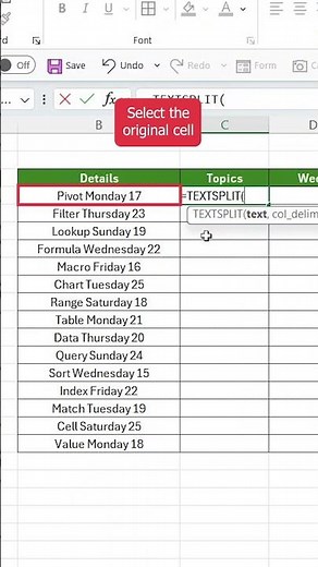 How to Use TEXTSPLIT to Separate Words Into Columns in Excel