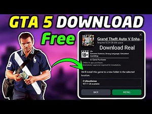 How to Download GTA 5 FREE on PC/Laptop (100% Legal Method)