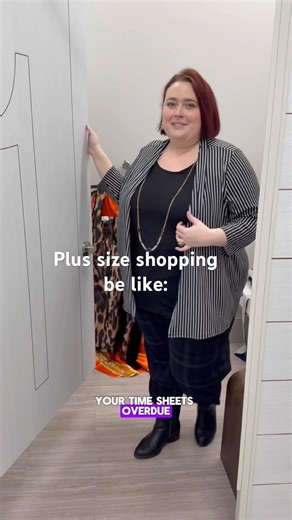 Plus size fitting room fail