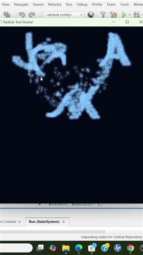 This Text Builds Itself | JavaFX