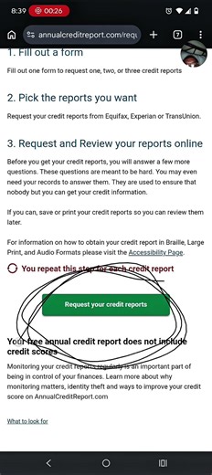 AnnualCreditReport.com is where you pull all 3 credit reports FREE. No excuses—fix your credit now💳📊