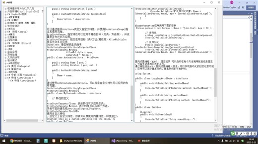 c#语法-52c#Attributes特性 自定义特性
