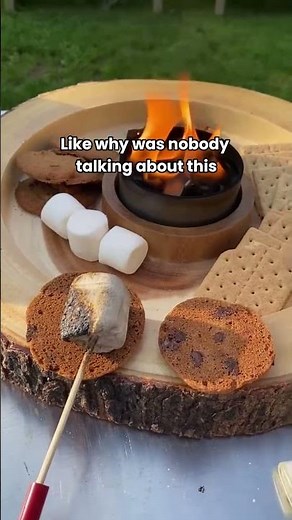 Chocolate Chip Cookie S'mores🍪 | City Bonfires