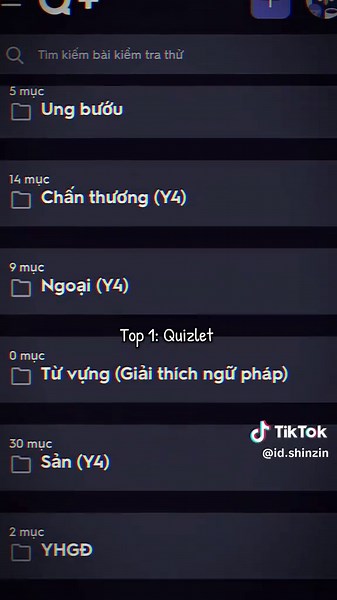 Top App Dành Cho Sinh Viên Ngành Y: Quizlet
