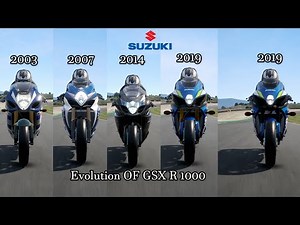 Evolution OF Suzuki GSX R 1000 2003 - 2019 | Complete Comparison | Drag || Top Speed || Lap ||