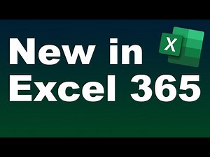 What's New in Excel 365 - New Excel Features for 2019 like XLOOKUP, Data Types & De-Selecting Cells