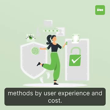 This week, we've talked about different #authentication methods and their effectiveness. In today's blog, we're comparing that to the cost and user experience of these #MFA methods. Learn more 👉 http://cs.co/9007XHysF | Duo Security
