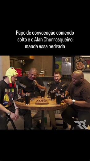 PAPO DE CONVOCAÇÃO E O CHURRASQUEIRO ME MANDA UM FLAT IRON COM CAVIAR DE MOSTARDA