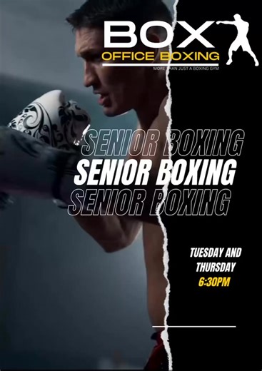 NEW TIME!! Senior Boxing Tuesday and Thursday will be trialing a new start time of 6:30pm | Box Office Boxing New Plymouth