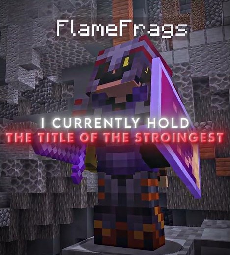 Strongest?? | Unstable Smp | idk #minecraft #unstableuniverse #flamefrags #wemmbu #shorts