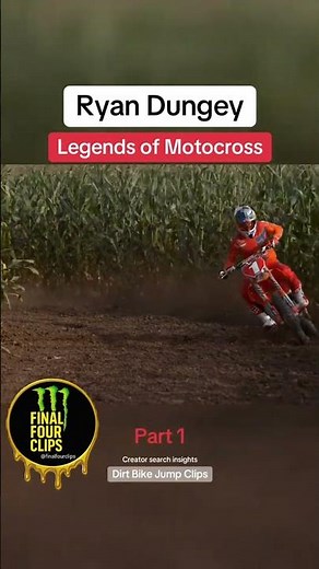 Ryan Dungey's Epic Cornfield Moto Stunt Full Throttle Action Mid-Air Magic #Motocross #Adventure