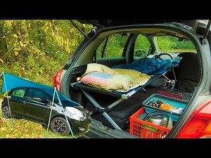 Tiny Hatchback Camper Conversion *Super Cheap And Easy*