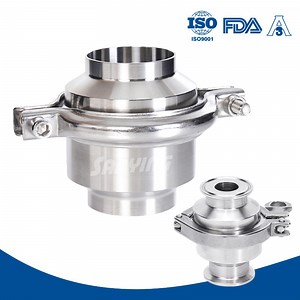 [Hot Item] Water Stainless Steel Hygienic Spring One Way Clamp Sanitary Check Valve