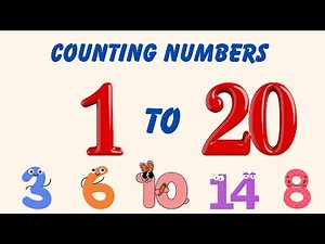 Learn Numbers 1 to 20 | Fun & Easy Counting for Kids 🔢