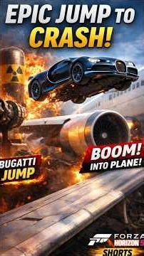Bugatti Airline ✈️🔥 | Extreme Air Time Crash Test