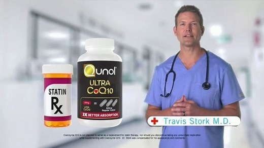 Qunol TV Spot, 'Statin Meds' Featuring Travis Stork