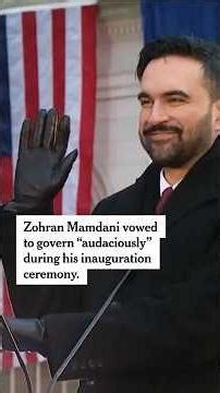 ‘I Will Govern as a Democratic Socialist,’ Mamdani Says at Inauguration