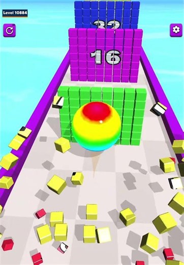 2048 Colors Ball Run 💸🎱❤️ All Levels Gameplay Walkthrough Android, iOS