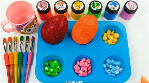 儿童益智手工玩具 彩色颜料变出各种卡通人物 过家家游戏 玩具秀