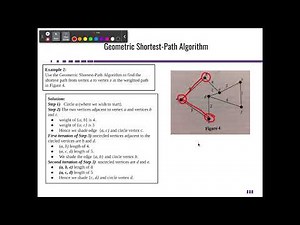 Section 4.4 Geometric Shortest-Path Algorithm Lecture Video