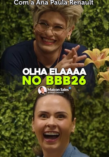 Ana Paula Renault e suas melhores reações no BBB26