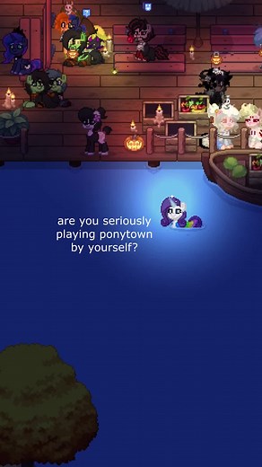 My Little Pony Pool Party with Rabities in Ponytown