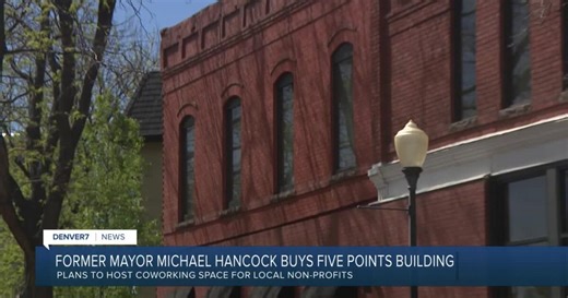 Former Denver Mayor Hancock buys historic Five Points building to create nonprofit's coworking space