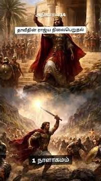 short summary of 1 chronicles chapter 14 from bible in Tamil