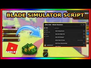 NEW OP BLADE SIMULATOR! GUI (AUTO FARM, AUTO QUESTS AND MORE!!)