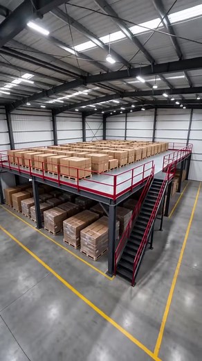 Steel Platform Construction: Heavy Duty Shelving & Racking