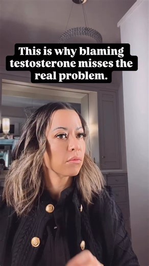 𝙇𝙀𝙓𝙄 𝙔𝙊𝙊 𝙉𝙋👩🏻‍⚕️IFMCP on Instagram: "𝗧𝗵𝗶𝘀 𝗽𝗮𝘁𝗶𝗲𝗻𝘁 𝘄𝗮𝘀 𝗰𝗼𝗻𝘃𝗶𝗻𝗰𝗲𝗱 𝗵𝗲𝗿 𝘁𝗲𝘀𝘁𝗼𝘀𝘁𝗲𝗿𝗼𝗻𝗲 𝘄𝗮𝘀 𝗰𝗮𝘂𝘀𝗶𝗻𝗴 𝗵𝗲𝗿 𝗵𝗮𝗶𝗿 𝗹𝗼𝘀𝘀. That assumption is incredibly common and often wrong. 👉🏻Instead of guessing, we ran the labs that actually explain hair loss patterns in perimenopause 👇 🩸 CBC + ferritin, iron 🧬 Estradiol and progesterone 🧠 Thyroid panel 📊 DUTCH hormone testing 🧔🏻Testosterone (Total, Free) + DHT 𝗪𝗵𝗮𝘁 𝘄𝗲 𝗳𝗼𝘂𝗻𝗱 𝗰𝗵𝗮𝗻